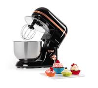 Food Processor Stand Mixer Dough Maker Kitchen Machine 6 Speed 5.2 L 2000W Black [EEK: 0]