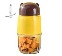 Food Puree Blender - Small Baby Food Processor, Automatic Mixer | Detachable Food-Grade Mini Blender for Homemade Meals, Kids Snacks, Travel Feeding, Home Kitchen Prep, Picnic Convenience