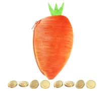 Food Purses | Funny Fruit Vegetable Pencil Case Coin Wallet - Soft Plush Vegetable Toy Money Coin Purse for Daily Outgoing Vacation Shopping Dating