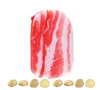 Food Purses - Funny Plush Cosmetic Bag Pencil Case | Plush Vegetable Toy Creative Mini Money Coin Purse for Girls Teenagers Children