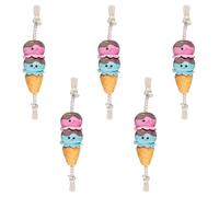 Food Rope Dog Toy - Pack of 5 - Ice Cream - Give Your Dog Something to Chomp Down - the Perfect Playmate for Tug and Chew Fun, Keeping Your Furry Friend Entertained and Stimulated for Hours