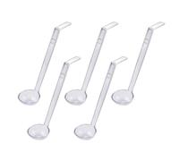 Food Safe Clear Ladle Set Banquets The Utensils for Sauce Dispensing Dressings Serving