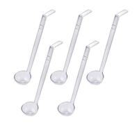 Food Safe Clear Ladle Set Banquets The Utensils for Sauce Dispensing Dressings Serving