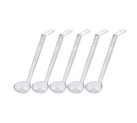 Food Safe Clear Ladle Set Banquets The Utensils for Sauce Dispensing Dressings Serving