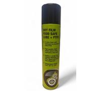 FOOD SAFE LUBRICATING SPRAY 400ml X 1 CANS, A DRY FILM FOOD SAFE LUBRICANT WITH ADDED PTFE