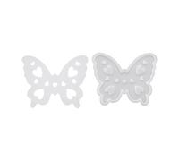 Food Safe Silicone Hollow Butterfly Mold for Decorative Lamp Base Storage Container Easy Release Craft Project Decorative Storage Box Mold