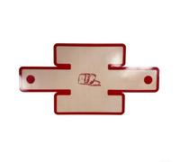 Food Safe Silicone Loaf Pan Liner for Repeated Use in Yeast Bread, Banana Bread, and Meatloaf Recipes (Red)