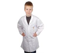 Food Safety Direct FSD Children's White Lab Coat/Doctor Coat/Science Coat (Age 3-4)
