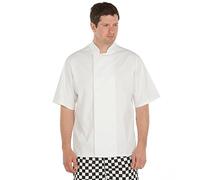 Food Safety Direct Quality Chefs Jacket with Techno Mesh Back (Small) White