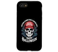 Food Safety Halloween Health Inspector Visit Skull Skeleton Case for iPhone SE (2020) / 7 / 8