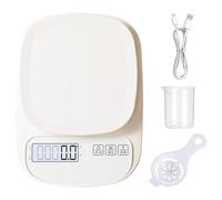 Food Scales For Kitchen - Digital Cooking Scale, Weight Measurement | High Accuracy LCD Display, Coffee Gram Scales, Waterproof Portion Tracker for Meal Prep, Baking, Food Serving, Diet Control