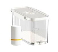 Food Sealed Box - Leakproof Fresh Keeping Container | Airtight Storage Jar - Durable Kitchen Pantry Design, Vegetable Organization Use Lid Lock System Counter Cabinet Fridge Meal Prep Holder Solution