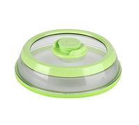 Food Sealer Container, Vacuum Sealed Silicone Environmental Protection Film BPA Free Stackable Storage Plate Platter Lid Durable Easy to Clean Dinner Plate Cover for Home, Kitchen, Microwave