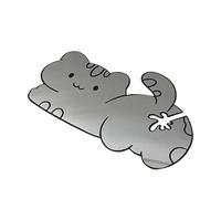 Food Sealing Clips- Funny Stainless Steel Kitchen Utensil, Bread Bag Clips, Reusable Treat Bag Cli-, Cat Food Storage Clip | for Home, Apartment, Restaurant, Bakery, Coffee Shop, Dormitory, Dining