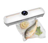 Food Sealing Machine Automatic Food Suction Preservation | Chip Bag Closure Device For Meat Pieces Meat Fruits Nuts Bread Coffee Beans and Chips