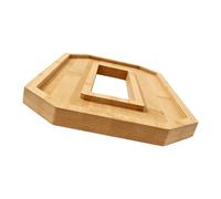 Food Service Tray, Wooden Digit, Large Serving Vessel, Cheese Board, Food Serving Platter | for Snacks, Cheese, Sweets, Cake, Home, Birthday Party, Holiday