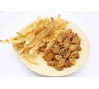 Food Set Dried Dalian Abalones x Dried Cod Fish Maw 大連鮑 x 鱈魚花膠 鮑魚 花胶 Free Worldwide AIR Mail (Set B (1LB each item))