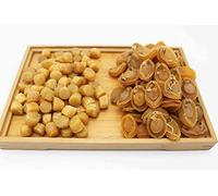 Food Set Dried Dalian Abalones x Dried Medium Scallops Scallops 日本元貝 x 大連鮑魚 (日本元贝 x 大连鲍鱼) Free Worldwide AIR Mail (Set B (1LB each item))