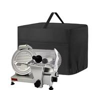 Food Slicer Cover - Oxford Cloth Kitchen Protector, Dust Resistant Shield, Smooth Surfaces Finish, Convenient Storage Pouch | Appliance Dust Cover for Meat Slicer Countertop Small Machine Accessories