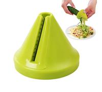 Food Slicer | Multifunctional Portable Rotary Cutter, Manual Slicer and Vegetable Grater - For Potatoes Cucumbers Zucchini Cheese Salads Home Camping Party