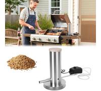 Food Smoke Generator, Portable Cold Smoking Infuser Tool for Cocktails | Premium stainless steel smoker for instant flavor, designed for home kitchens and BBQ Sliver