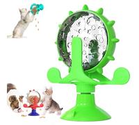 Food Spinning Windmill Dog,2-in-1 Interactive Dog Puzzle Toy & Slow Feeder,pet Puzzle Food Leaking Ball Toy,2025 New 360° Rotating Windmill Treat Dispenser,Cat Wheel Treat Dispensing Slow Feeder Toy