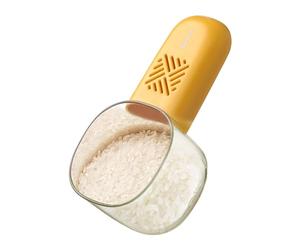 Food Spoon | Kitchen Dry Goods Spoon - Waterproof Rice Cooker Spoon with Internal Scale and Non-Slip Handle for Kitchen and Food Measurement for Dogs and Cats