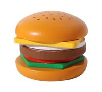 Food Stacking Toys - Play Food Toy for Toddler Stacking Burger Sandwich,Preschool Educational and Learning, Fine Motor Skills Toy for 3-5 Years Old Toddler
