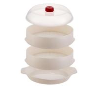 Food Steamer | Double Layer Steamer | Steamer Rice Fish Dumplings Vegetables Oatmeal Microwave Restaurant