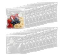 Food Storage Bags 20 Pieces - Reusable Vacuum Containers, Food Grade Compression Storage Pouches | Meal Prep Storage Solution