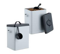 Food storage box pet supply canister 5.5 Litres Iron Material pet food container