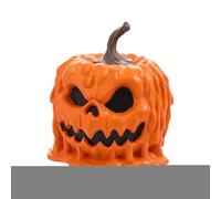 Food Storage Canister | Resin Pumpkin Cookie Canister With Airtight Lid | Treat Organizer Jar, Autumn Table Centerpiece Decor for Party Studies Bedroom Wedding