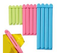 Food Storage Clips - 12-Pack Reusable Colorful Bag Clip | Assorted Sizes Foods Sealing Clipss for Kitchen, Snacks, Coffee, Pet Foodss, Airtight Closure for Freshness, Durable and Easy to Use