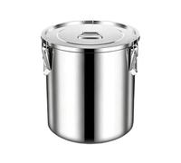 Food Storage Container - 12 Litre Stainless Steel Storage Box, Organizer Container Set with Lid, Kitchen Pantry Containers | Cereal Storage