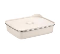 Food Storage Container, Airtight with Leakproof Lid, 1 Piece, Stainless Steel Lunch Box, Reusable Meal Prep Container, Microwave Safe and BPA Free, for Work School Picnic Lunches