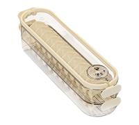 Food Storage Container - Clear Stackable Storage Box with Sealed Lid, Tiered Organizer | Durable Refrigerator Container for Kitchen Meal Prep, c