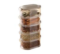 Food Storage Containers Clear Airtight Stackable High Capacity Kitchen Storage Unit Hygiene Storage Structure Transparent Box Consolidated Storage Module au
