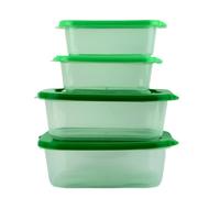 Food Storage Containers Set 4Pic - BPA-Free Tupperware with Lids for Sandwich Box, Pasta Storage, Meal Prep, and Freezer Storage - Perfect for Kitchen Storage & Organisation