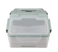 Food Storage Containers With Lids, Flour Sugar Storage Containers Food With Easy Open Lid Airtight Rice for Pantry Organization, Flour, (5kg / 11lb)