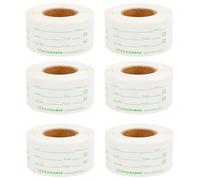 Food Storage Labels Stickers,1500PCS Self-Adhesive Food Date Labels on Roll,Freezer Tag Stickers,Freezer Paper for Jars,Containers,Canning,Pantry and Meal Containers,Self-Adhesive Easy Peel Off Date