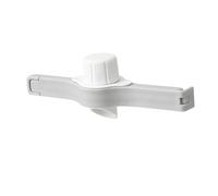 Food Storage Sealing Clips with Pour Spouts Durable Kitchen Bag Clips for Snacks and Dry Goods White 13.7 x 5.2cm Pack of 1
