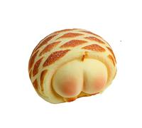 Food Stress Toy: Stress Relief Bread Mold, Food Imitation Relaxation Toy, Adults for Study, Work, Home, School, Office, Travel, Fie Gifts