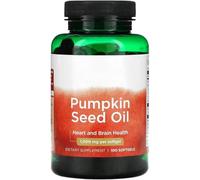 Food Supplement, Pumpkin Seed Oil 1000mg Softgels - 100 Count per Bottle
