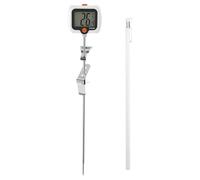 Food Temperature Gauge - High Precision Instant Read Thermometer, Chocolate Sugar Brewing Device, Waterproof Cooking Probe | Outdoor Barbecue Coffee Milk Kitchen Liquid Monitoring 5.2x4.2x25.0cm
