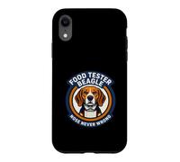 Food Tester Beagle Nose Never Wrong Humor Case for iPhone XR