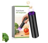 Food Tester with UV Torch - Safety Light for Fruits and Vegetables, Portable Inspection Tool, UV Light Device with Meat Detection er Parents Household Chefs Travelator
