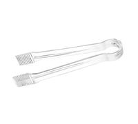 Food Tongs - Buffet Tongs - Multipurpose Transparent Non-Slip Utensils for Decorating Cakes Parties Desserts Kitchen Salads Appetizers Finger Foods Snacks