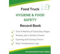 Food Truck Hygiene & Food Safety Record Book