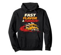 Food Truck Life Crew Mobile Kitchen Hustle Culture Urban Pullover Hoodie
