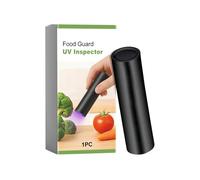 Food UV Inspection Light - ABS Safety Monitoring Tool, Food Guard UV Inspector Gadget, Handheld Contamination Scanner | Parents Home Cooks Travelers Restaurant Hotel Kitchen Picnic Camping Trip
